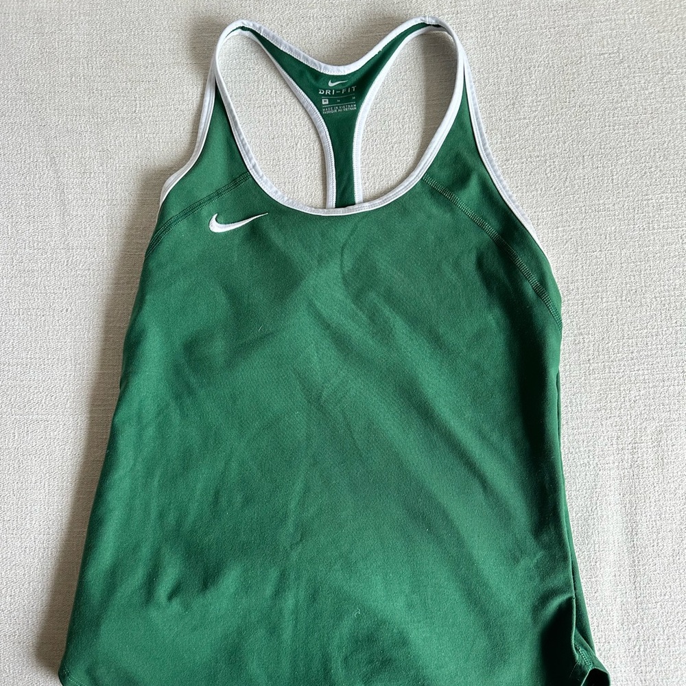 Vintage green Nike tank top